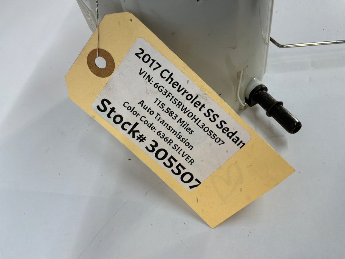 2017 Chevy SS Sedan Fuel Pump & Lever Sending Unit Assembly OEM