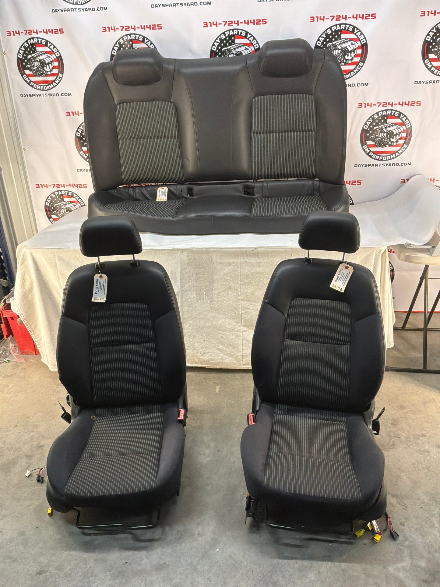 2011 Chevy Caprice PPV Seats Fronts & Rears OEM