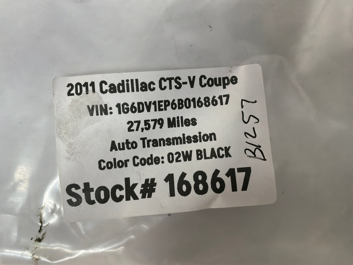 2011 Cadillac CTS-V Coupe Owners Manual Booklet OEM