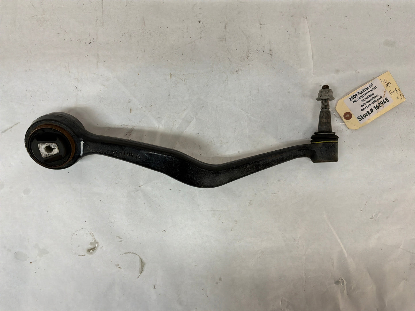 2009 Pontiac G8 LH Driver Front Suspension Lower Front Control Arm OEM