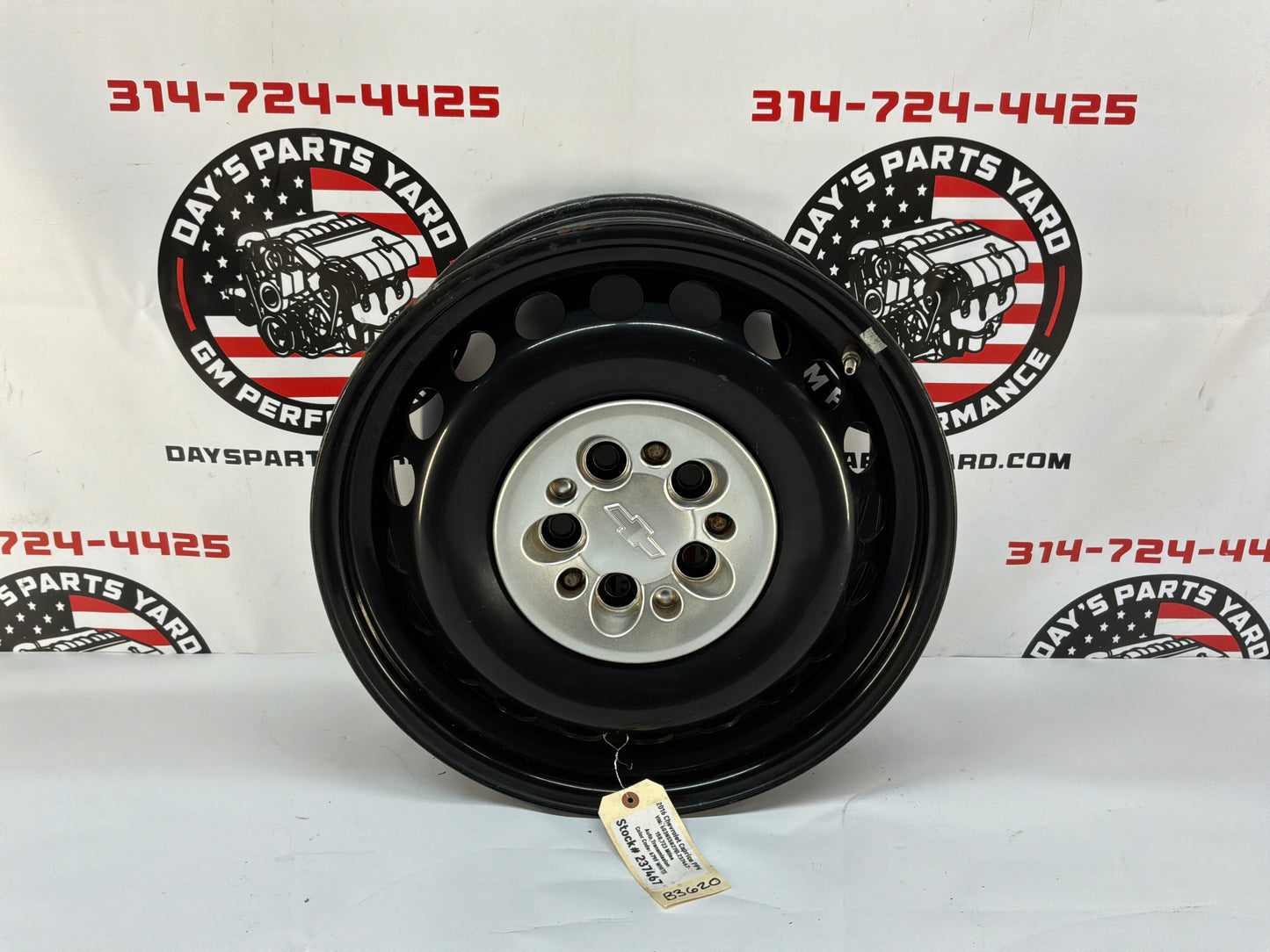 2016 Chevy Caprice PPV Factory OEM Steel Wheel 18X8 w/ Center Cap