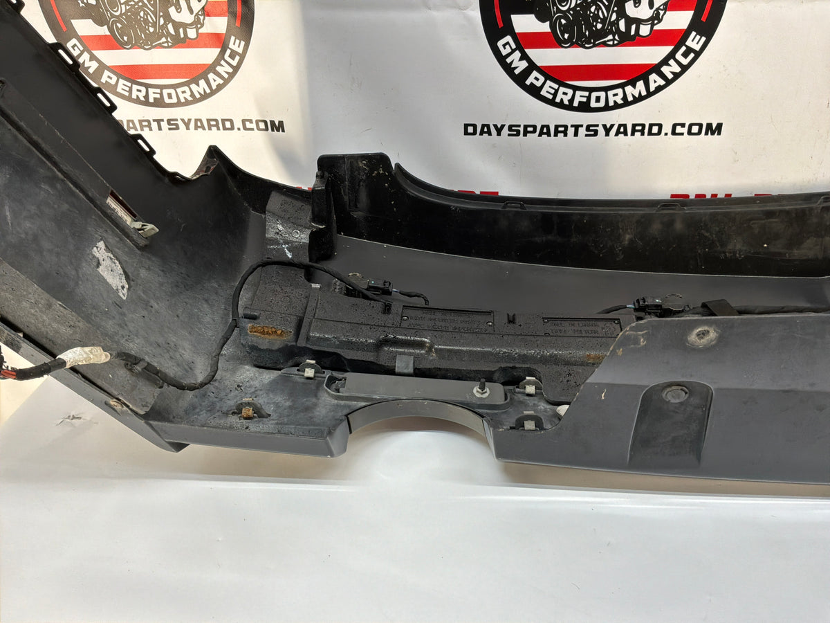 2012 Cadillac CTS-V  Complete Rear Bumper Black OEM