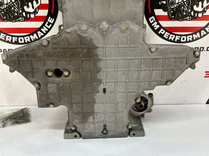 2002 Chevy C5 Corvette Convertible Aluminum Batwing Oil Pan w/ Windage Tray & Pick Up Tube OEM