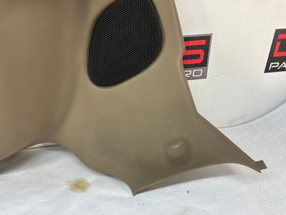 2002 Chevy Camaro Z28 LH Driver Interior Quarter Sail Panel Trim Molding Tan OEM