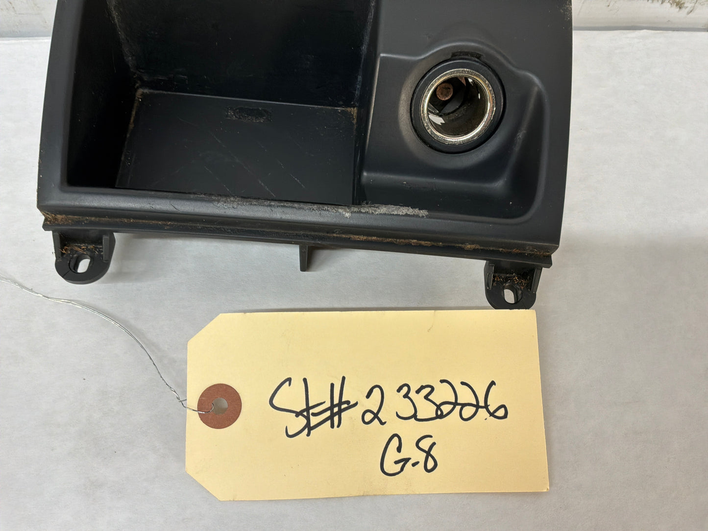 2009 Pontiac G8 Lower Radio Center Console Storage Cubby Compartment Assembly OEM - Day's Parts Yard