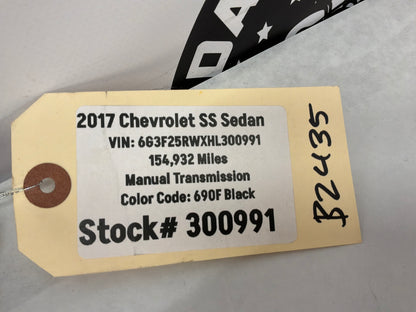 2017 Chevy SS Sedan Steering Column Prop Shaft OEM