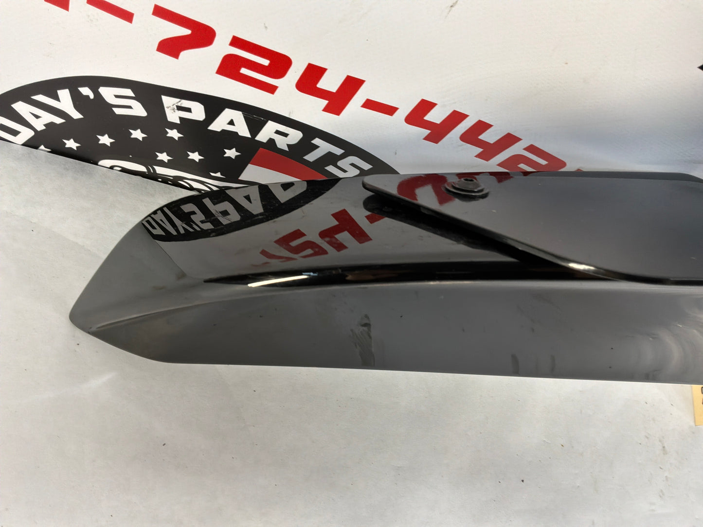 2016 Cadillac CTS-V Rear Trunk Spoiler w/ Brake Light Black OEM