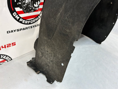 2016 Cadillac CTS-V LH Driver Rear Fender Wheel House Well Liner OEM