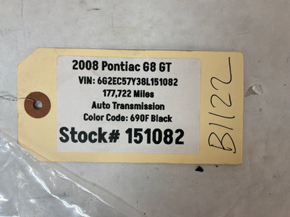 2008 Pontiac G8 Heated Seat Traction Control Switch Button OEM