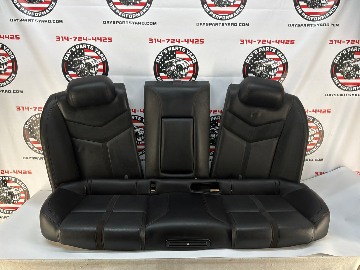 2014 Chevy SS Sedan Seats Fronts and Rears Black Leather Alcantara Suede OEM