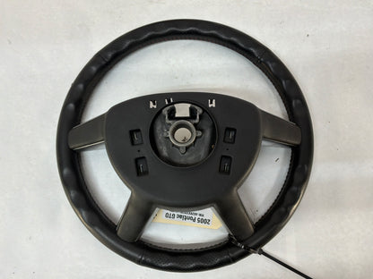 2005 Pontiac GTO Steering Wheel Red Stitching OEM