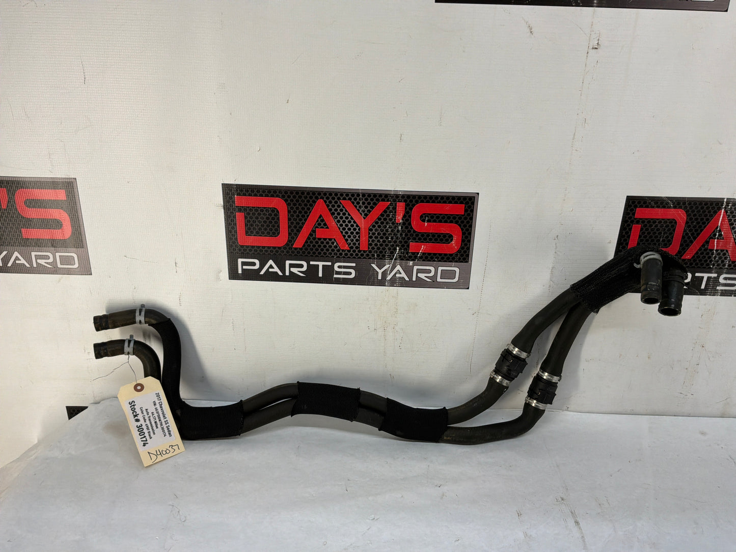 2017 Chevy SS Sedan HVAC Heater Core Hose Lines Tubes OEM
