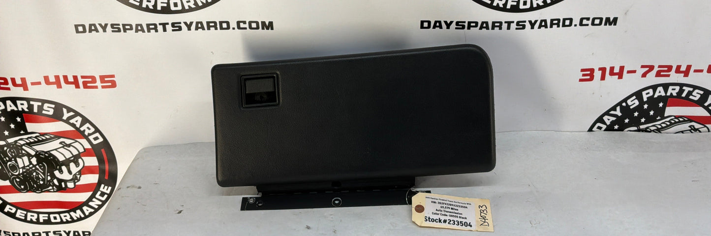 1999 Pontiac Firebird Trans Am Formula WS6 Glove Box Compartment OEM