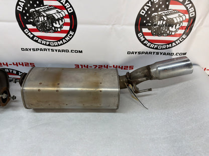 2006 Pontiac GTO Factory OEM Cat Axle Back Exhaust Mufflers