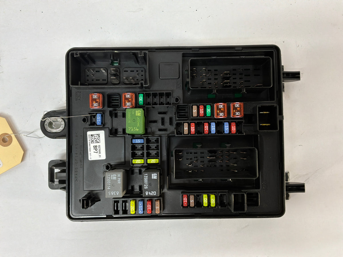2016 Chevy SS Sedan Rear Trunk Fuse Relay Body Harness Junction Box Block Panel OEM