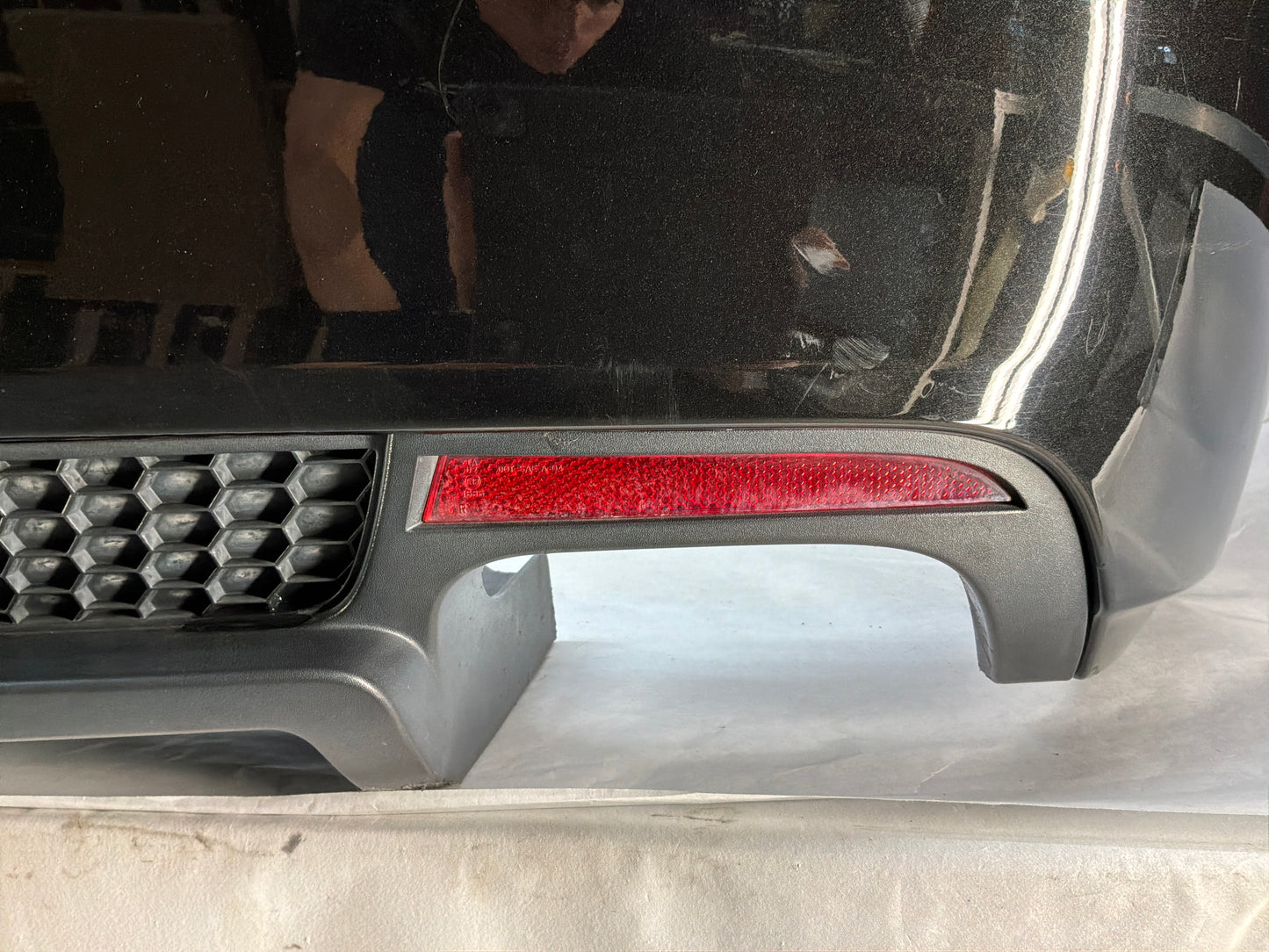 2008 Pontiac G8 GT Rear Bumper Cover w/ Valance Black OEM