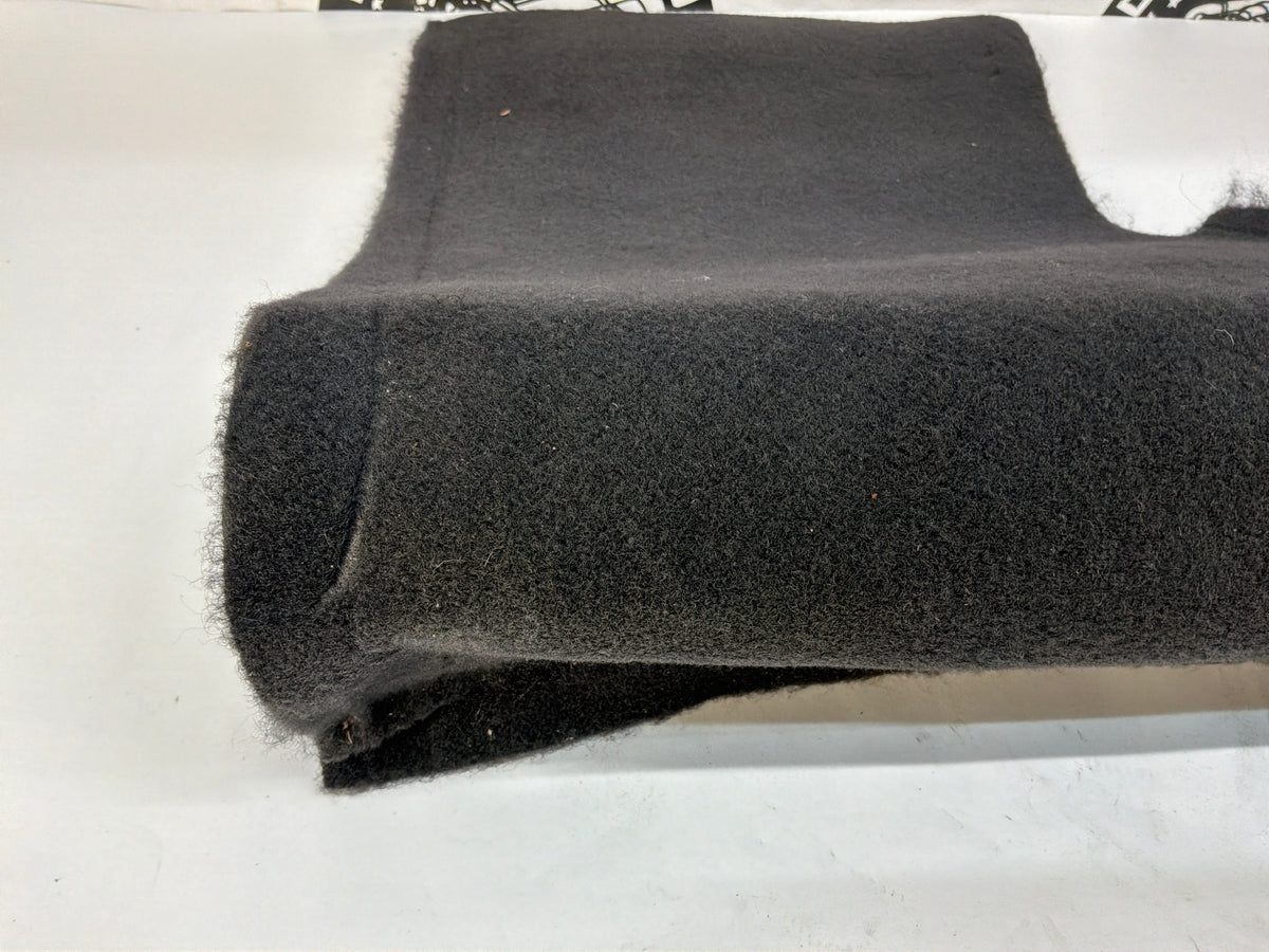 2002 Chevy C5 Corvette Convertible Rear Seat Back Inner Riser Carpet Black OEM