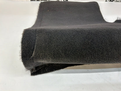 2002 Chevy C5 Corvette Convertible Rear Seat Back Inner Riser Carpet Black OEM
