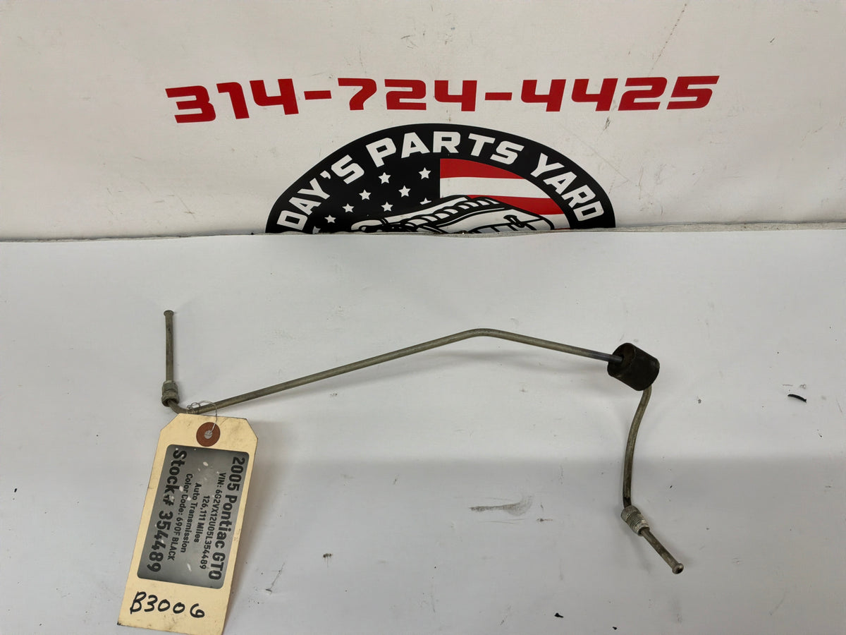 2005 Pontiac GTO LH Driver Rear Suspension Control Arm Hard Brake Lines Tubes Hoses OEM
