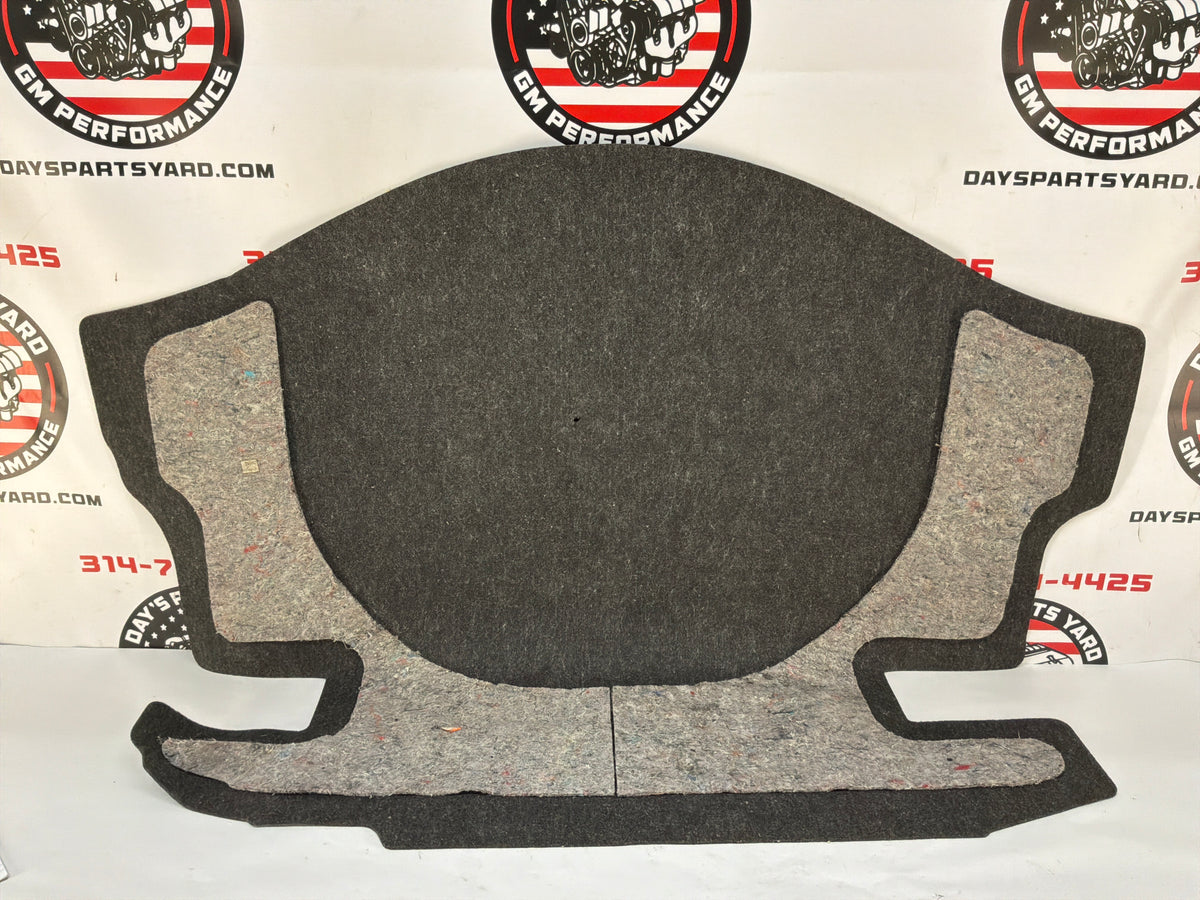 2013 Chevy Camaro ZL1 Trunk Cargo Carpet Spare Tire Floor Cover OEM