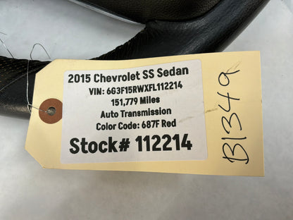 2015 Chevy SS Sedan Steering Wheel OEM