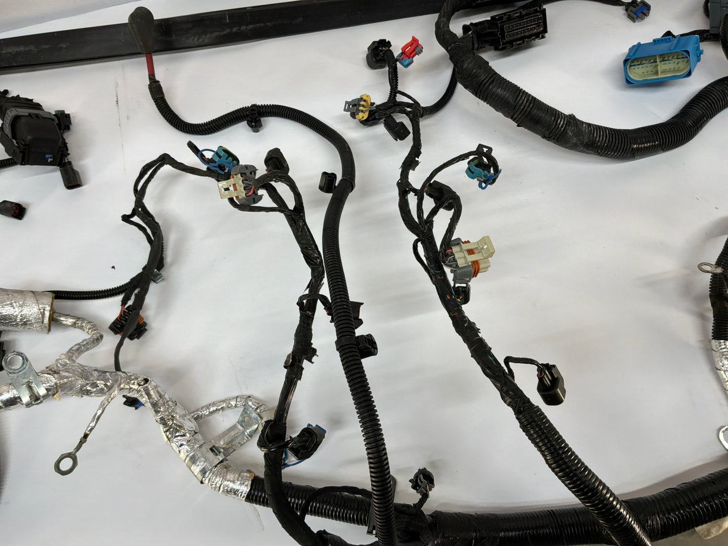 2007 C6 Corvette Convertible Engine Motor Automatic Transmission Wire Wiring Harness OEM