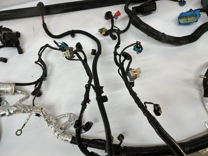2007 C6 Corvette Convertible Engine Motor Automatic Transmission Wire Wiring Harness OEM
