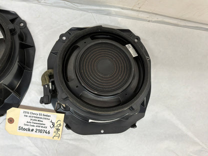 2016 Chevy SS Sedan Bose Package Tray Parcel Shelf Rear Deck Speakers OEM