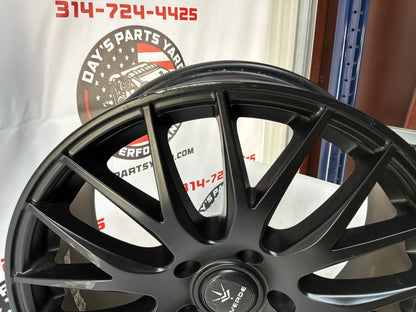 2005 Pontiac GTO 18x8 Verde Saga Aftermarket Wheels Set