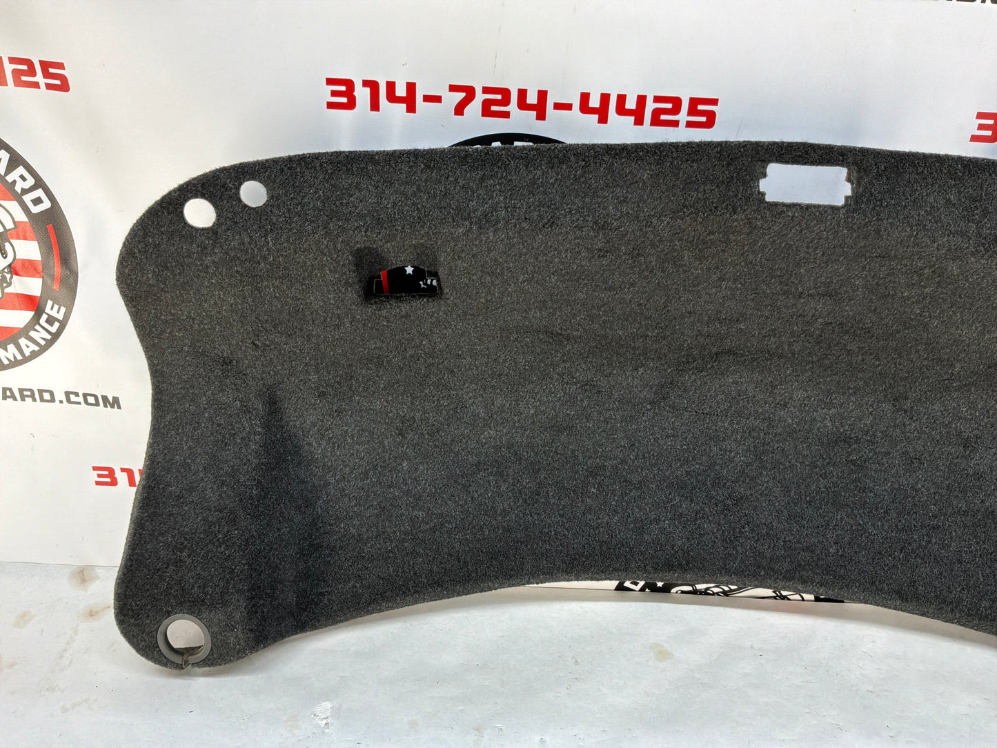 2016 Cadillac CTS-V Trunk Deck Lid Liner Carpet Felt OEM
