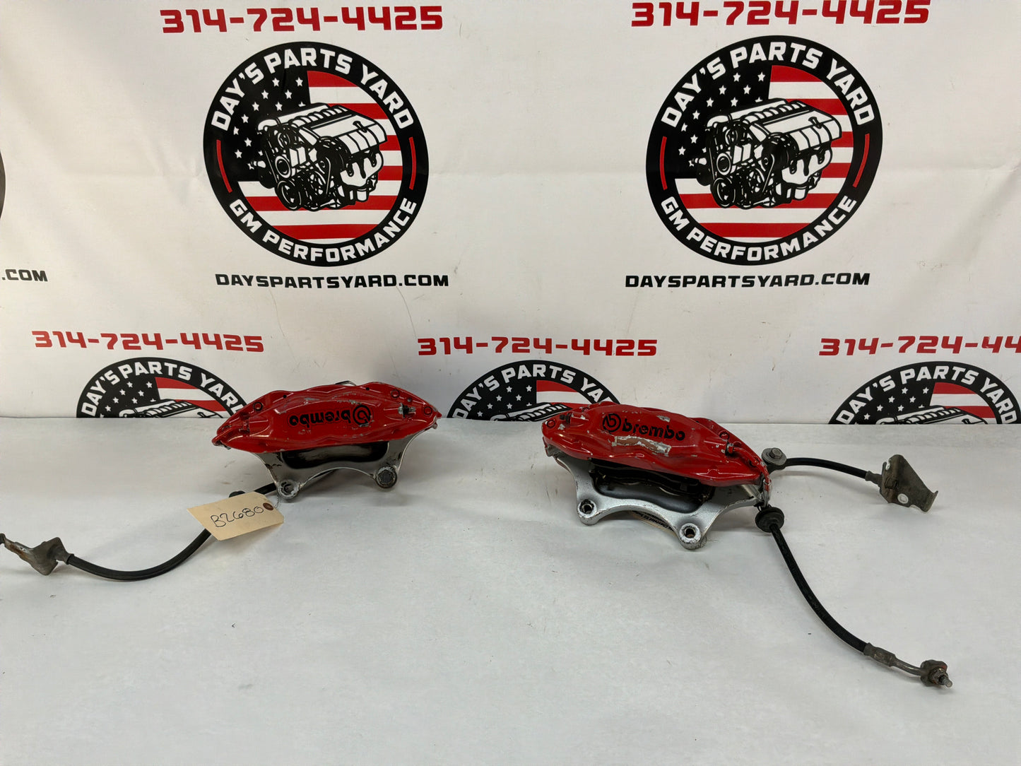 2014 Chevy SS Sedan Fronts Brembo Brake Calipers OEM