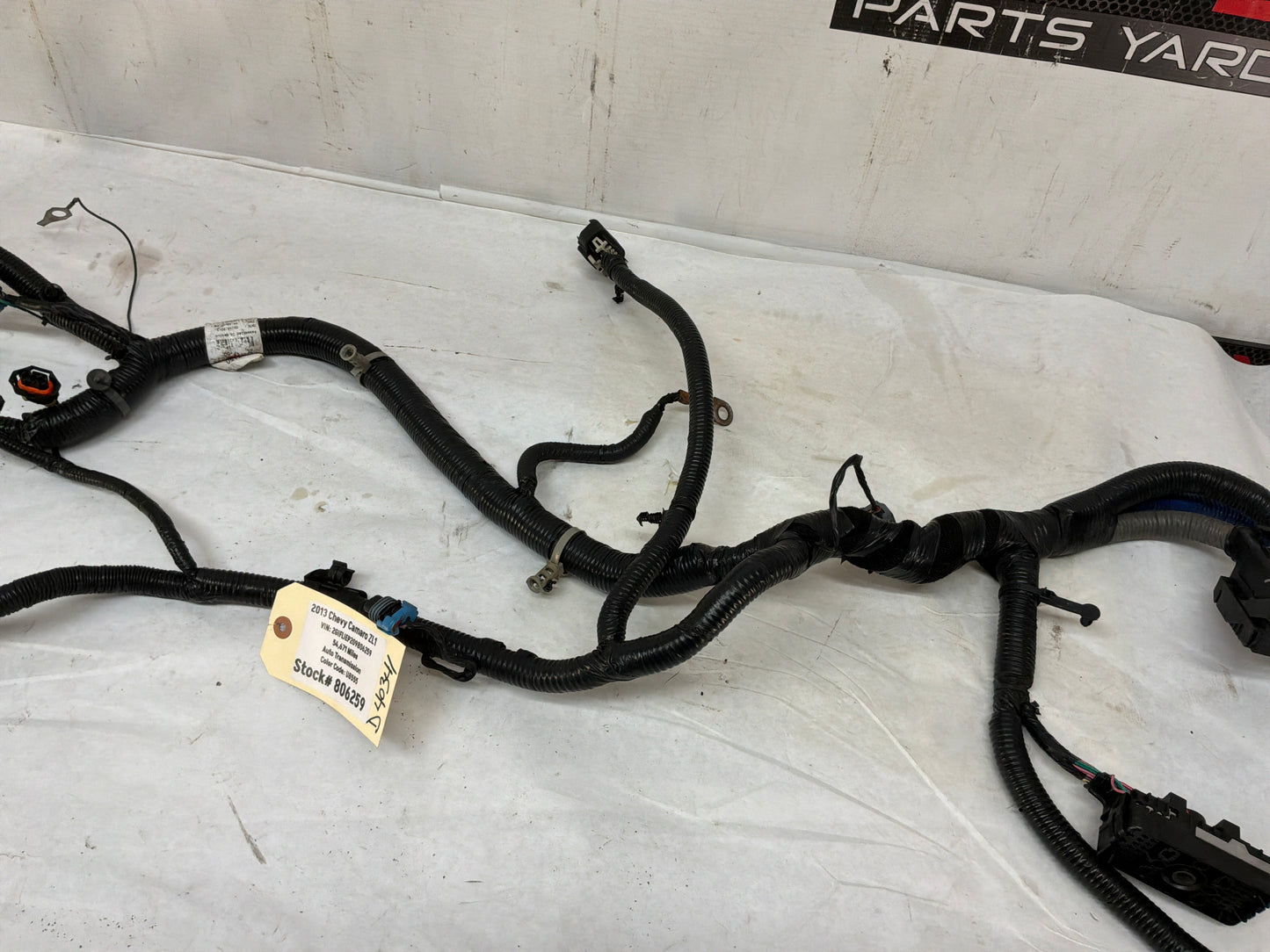 2013 Chevy Camaro ZL1 Engine Automatic Transmission Wire Wiring Harness OEM
