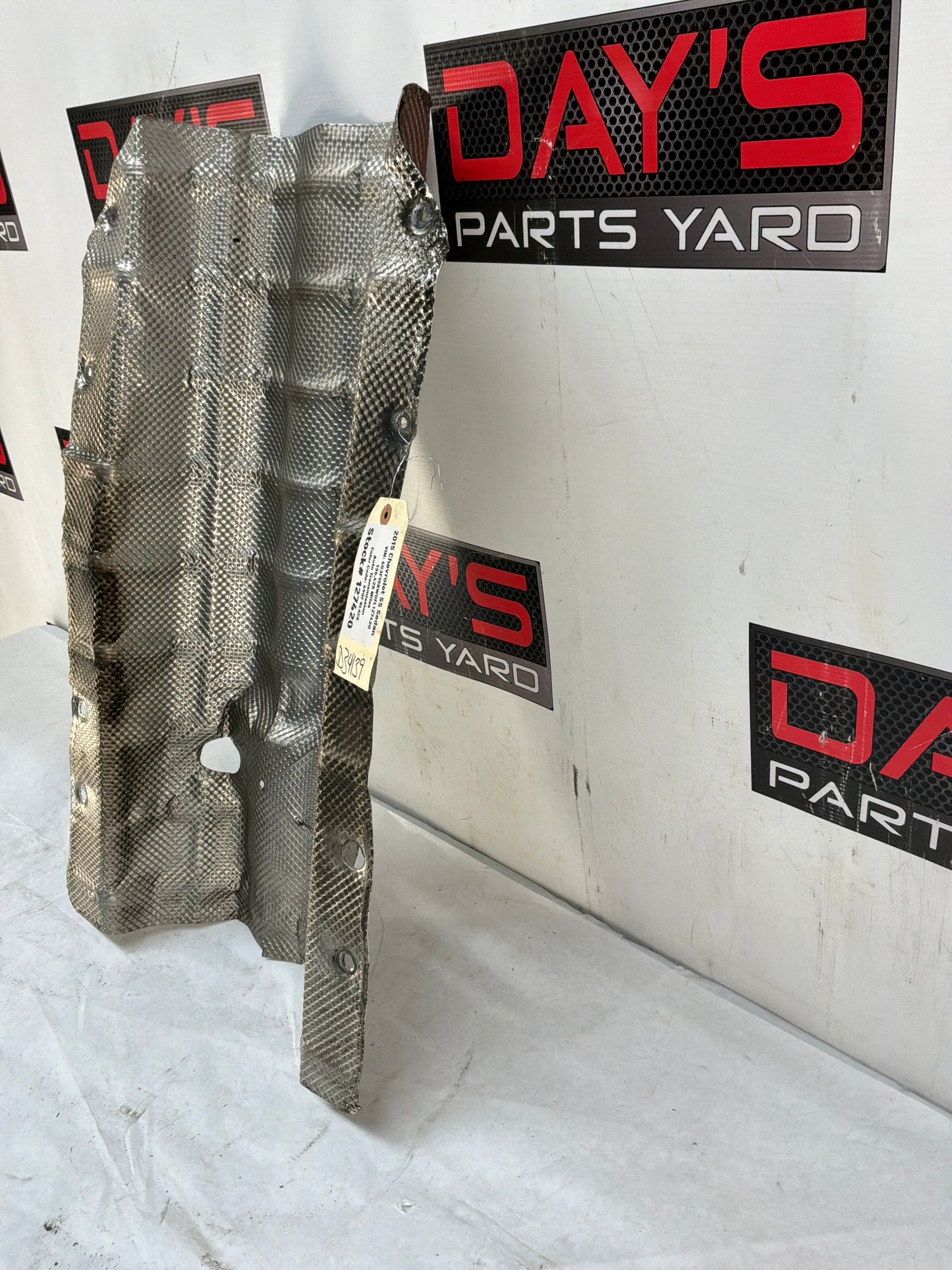 2015 Chevy SS Sedan Transmission Tunnel Exhaust Heat Shield OEM - Day's Parts Yard