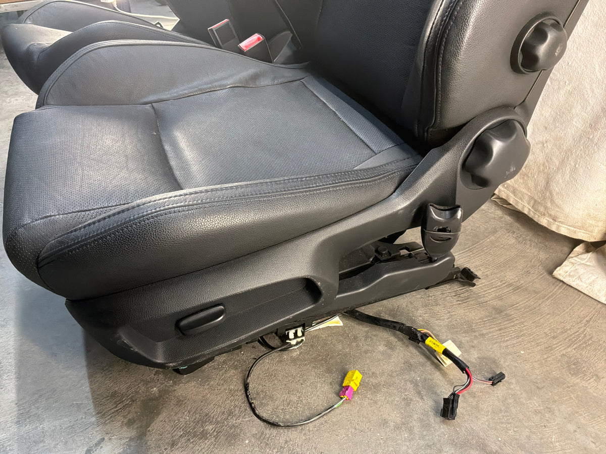 2008 Pontiac G8 GT Seats Fronts and Rears Black Leather OEM