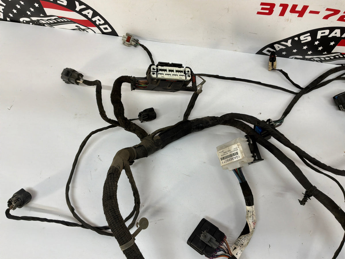 2009 Cadillac CTS-V Front Headlight Lamp Core Support Wire Wiring Harness OEM