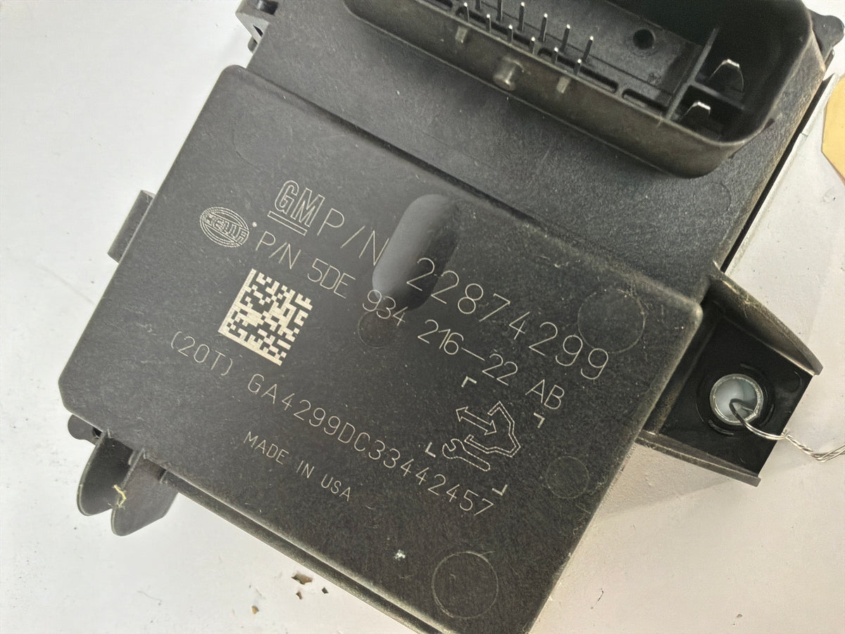 2014 Chevy Caprice PPV Fuel Pump Control Module OEM