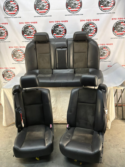 2006 Cadillac CTS-V Seats Fronts & Rears Non Recaro Leather and Suede OEM