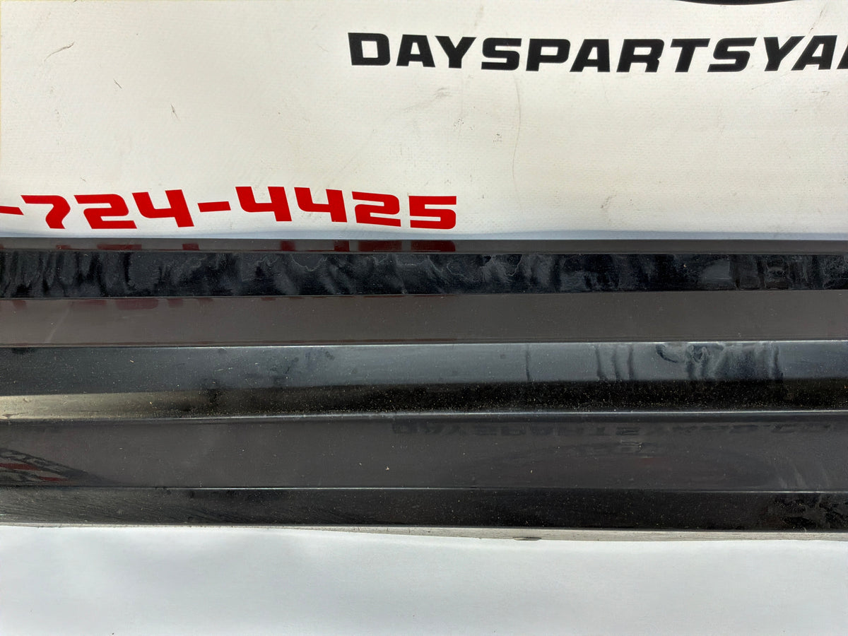 2009 Cadillac CTS-V LH Driver Rocker Molding Side Skirt Panel Black OEM