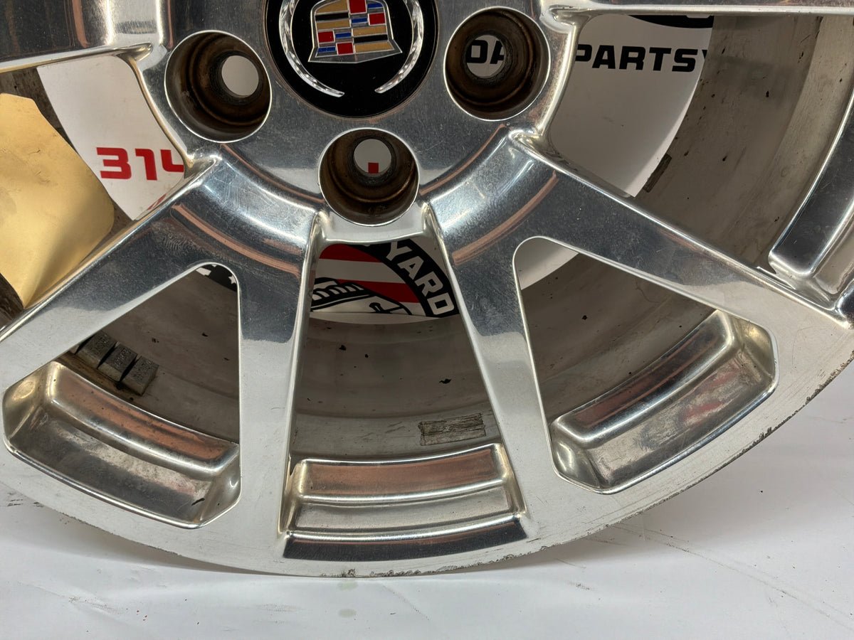 2009 Cadillac CTS-V Sedan Rear Factory OEM Polished Wheel Rim 19x9.5