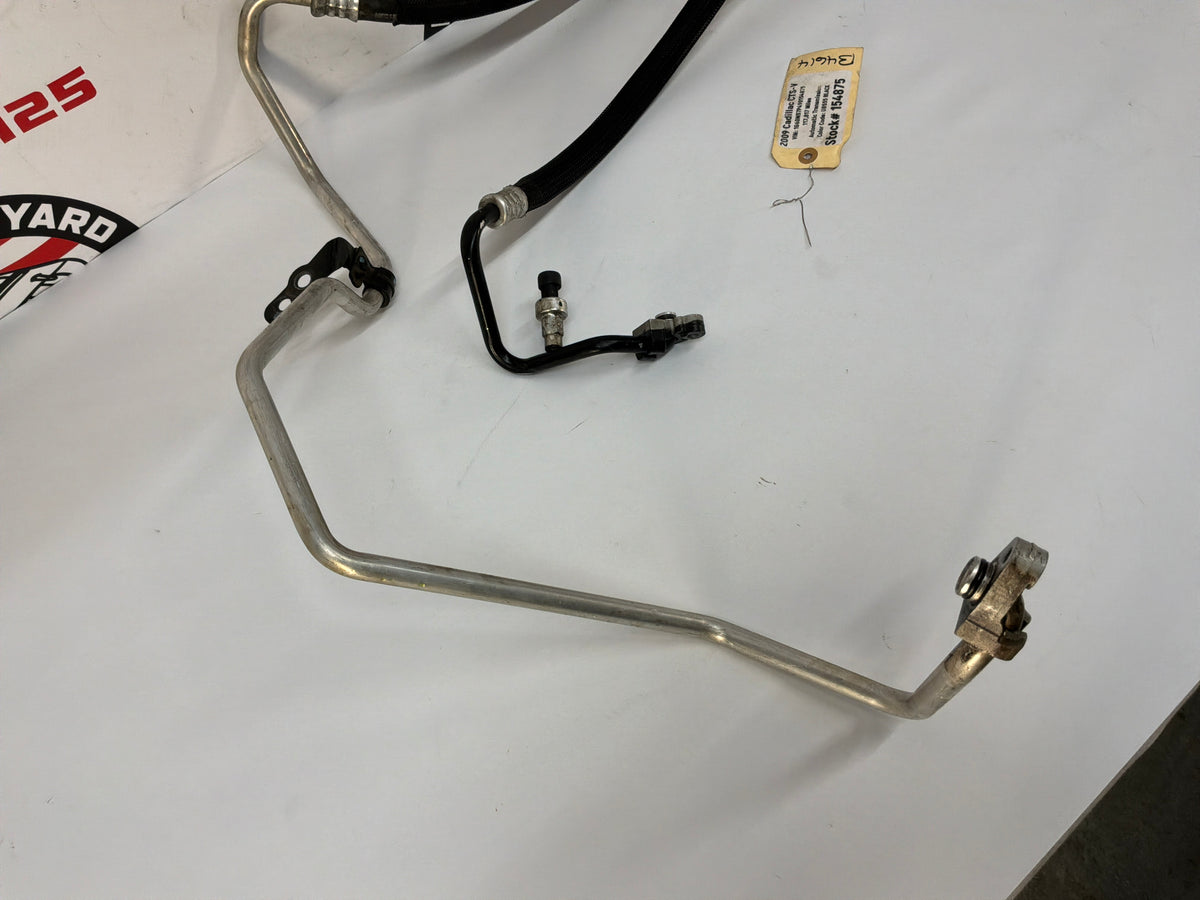 2009 Cadillac CTS-V AC A/C Air Conditioner Lines Hoses Tubes Pipes OEM