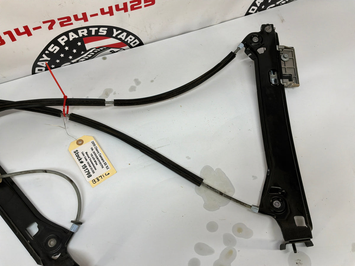 2015 Chevy Camaro SS 1LE RH Passenger Front Window Regulator Motor OEM