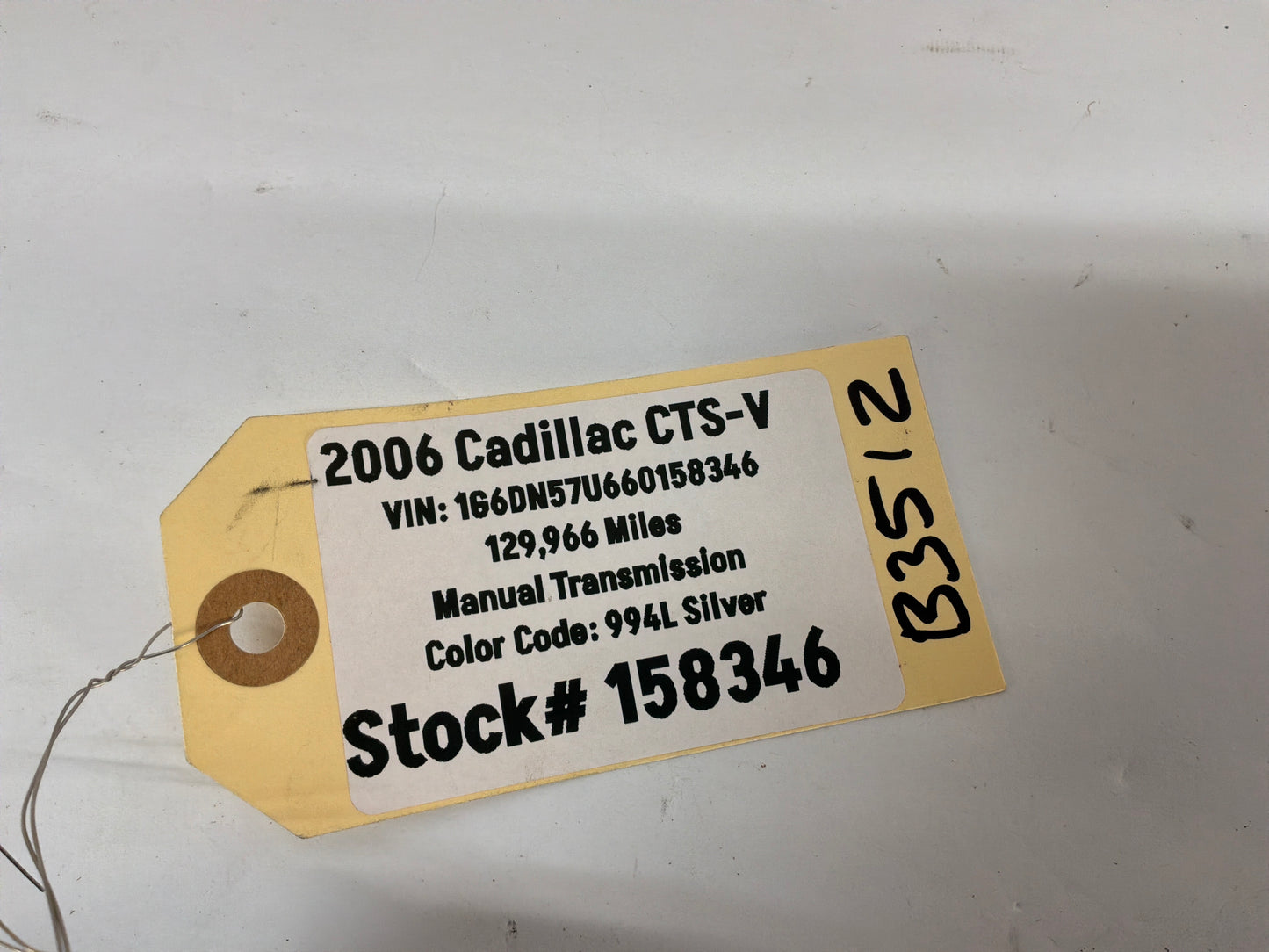 2006 Cadillac CTS-V Interior Rear View Mirror OEM