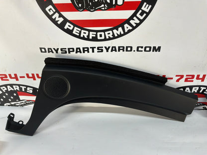 2008 Pontiac G8 Base RH & LH Dash Cowl Defrost Trim Extensions Panels OEM