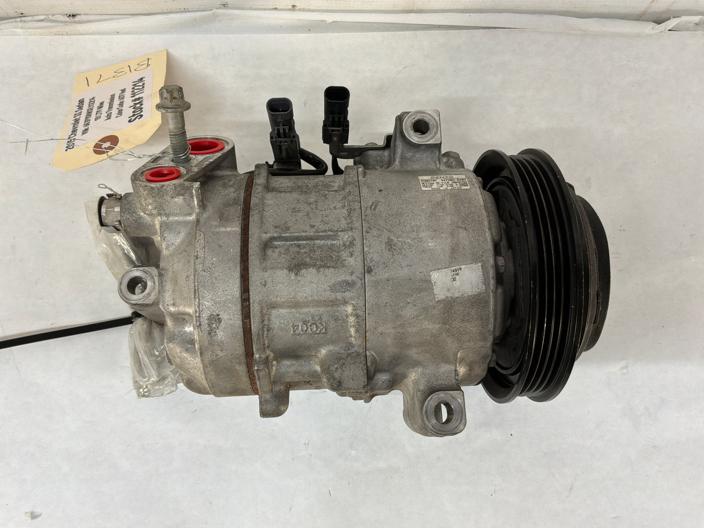 2015 Chevy SS Sedan AC A/C Air Conditioner Compressor Bracket w/ Hardware OEM