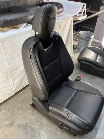 2013 Chevy Camaro 1LE Seats Front and Rears Black Leather OEM