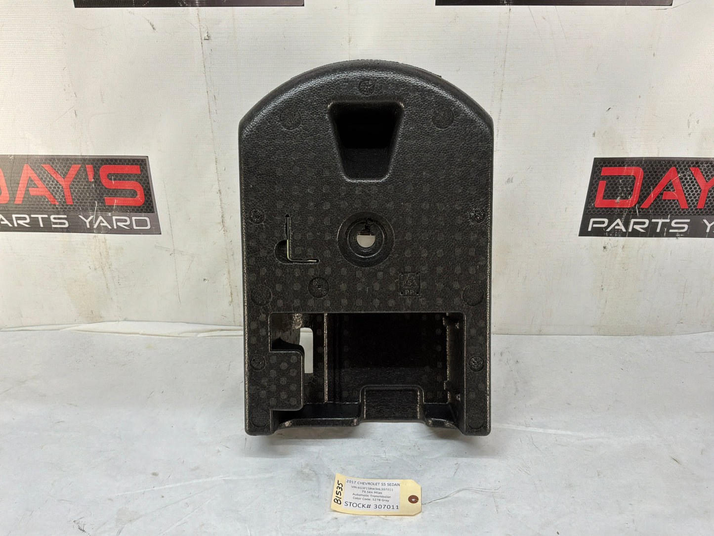 2017 Chevy SS Sedan Spare Tire Sealant Container & Compressor Assembly OEM