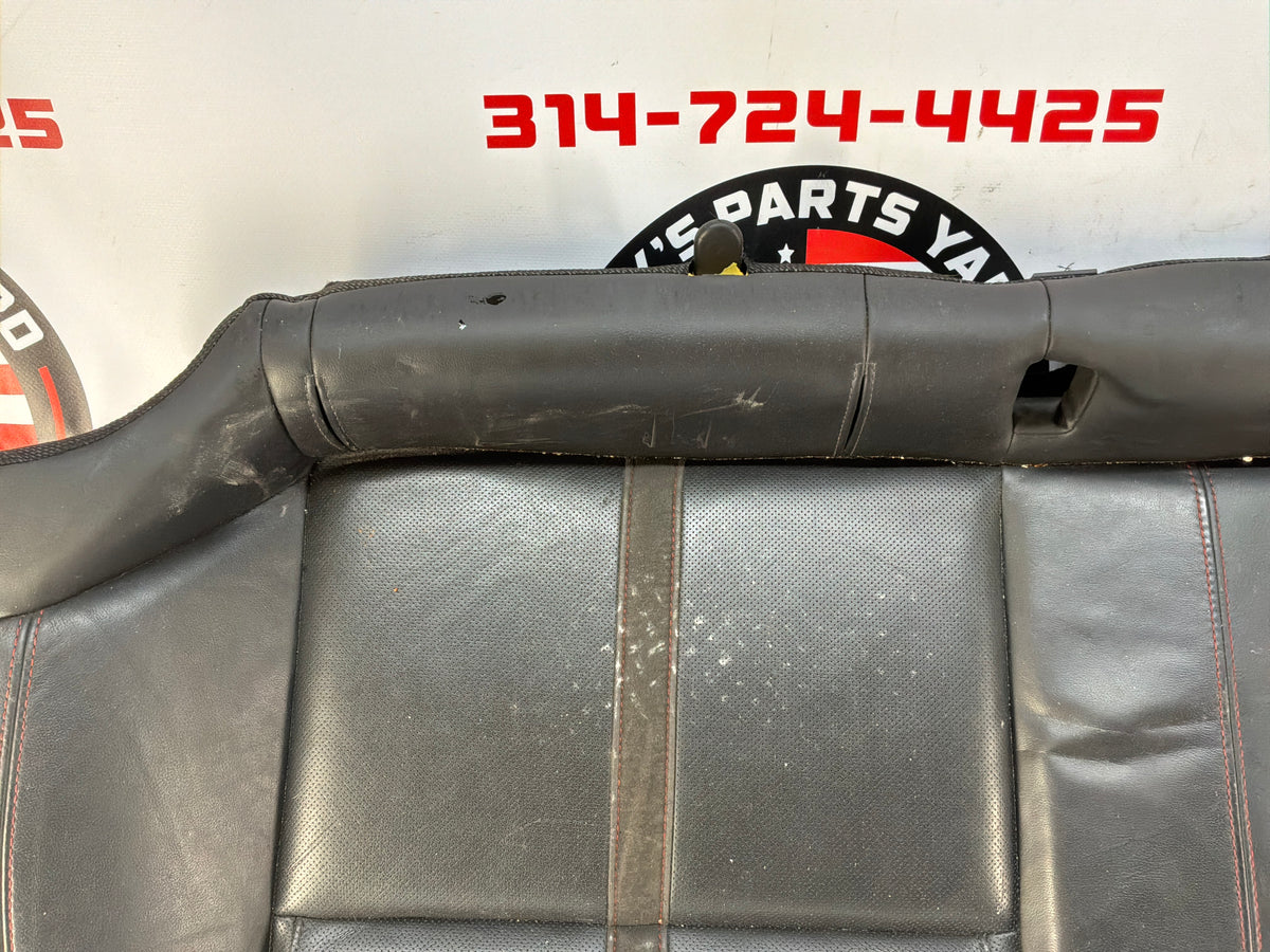 2017 Chevy SS Sedan Rear Seats Black Leather Alcantara Suede OEM