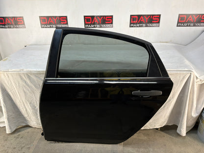 2013 Chevy Caprice PPV LH Driver Rear Exterior Door Black OEM - Day's Parts Yard