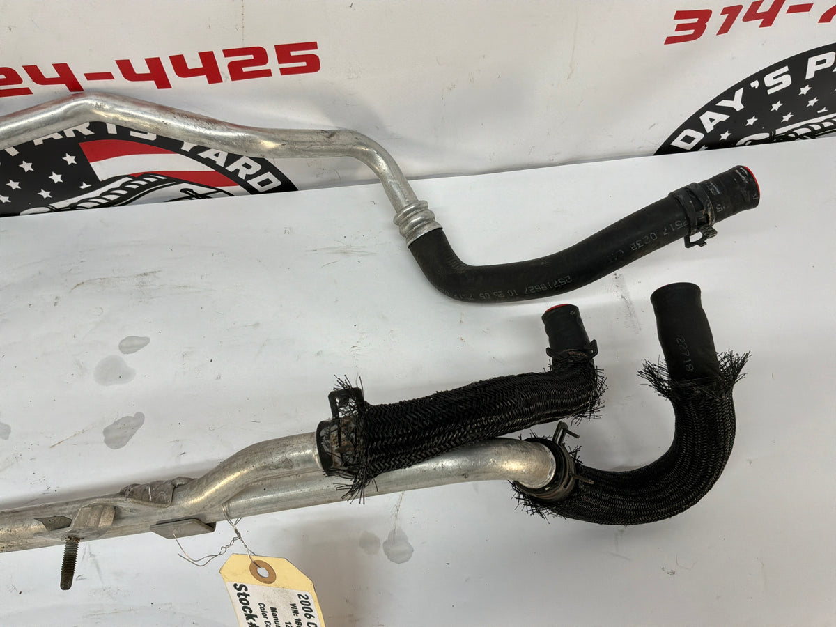 2006 Cadillac CTS-V Heater Hoses Lines Pipes Tubes OEM