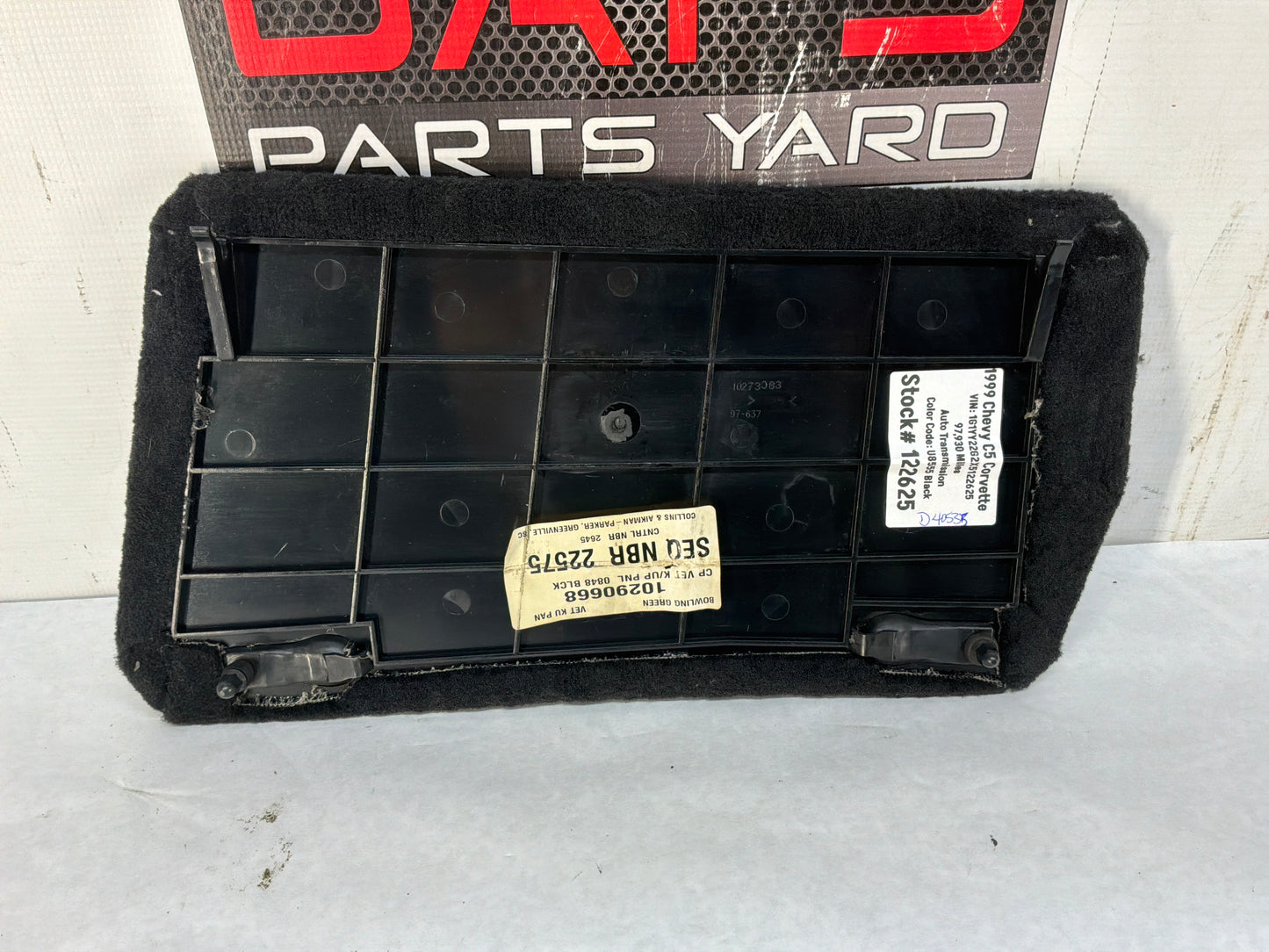 1999 Chevy C5 Corvette Carpet Floor Cover OEM